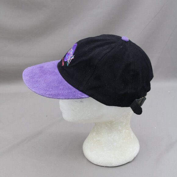 Vintage Suede Hat - Hard Rock Cafe Calgary - Adult Strapback - Picture 4 of 8